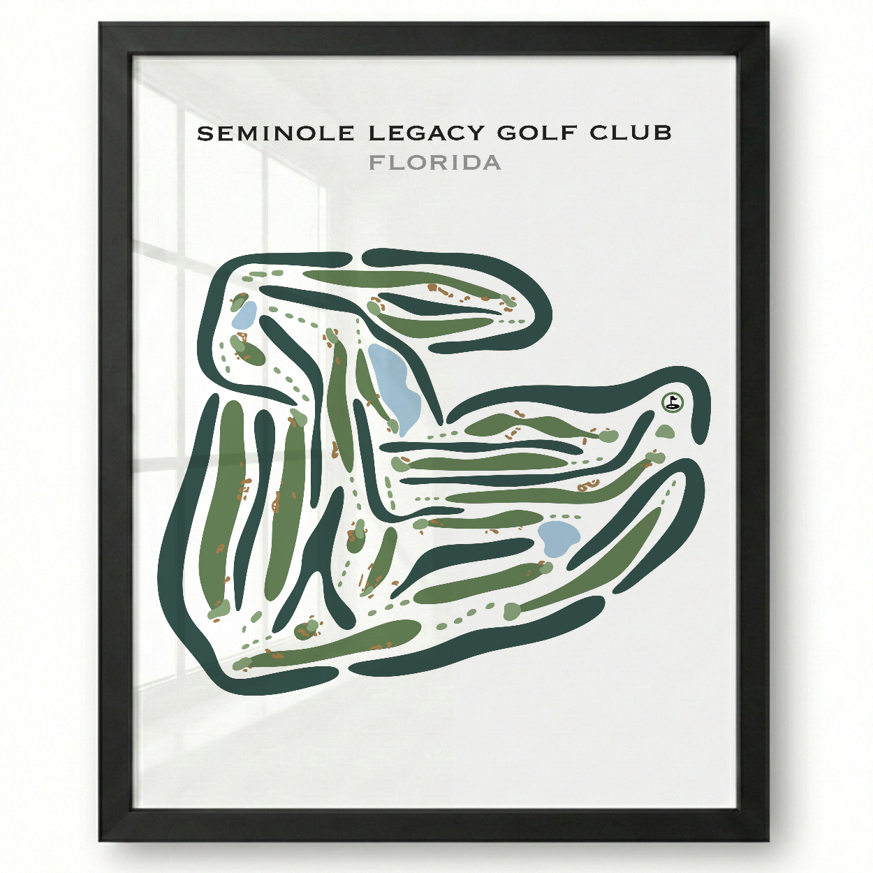 Seminole Legacy Golf Club, Florida - Printed Golf Courses