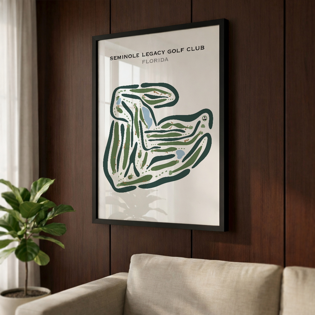 Seminole Legacy Golf Club, Florida - Printed Golf Courses
