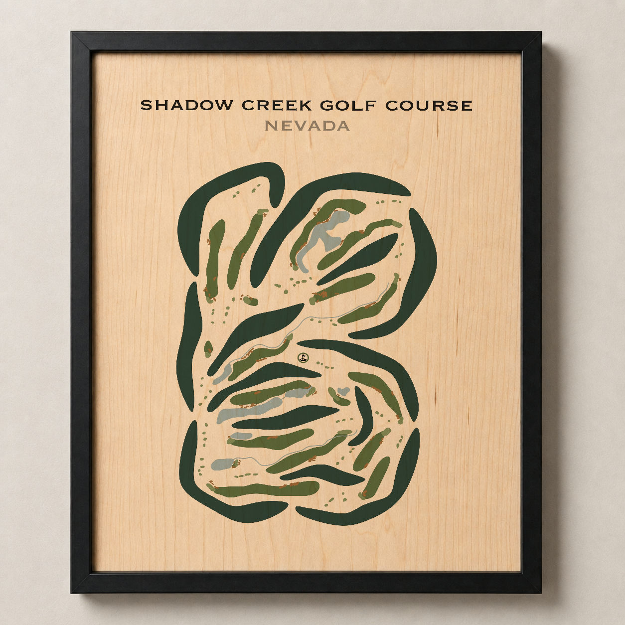 Shadow Creek Golf Course, Nevada - Printed Golf Courses