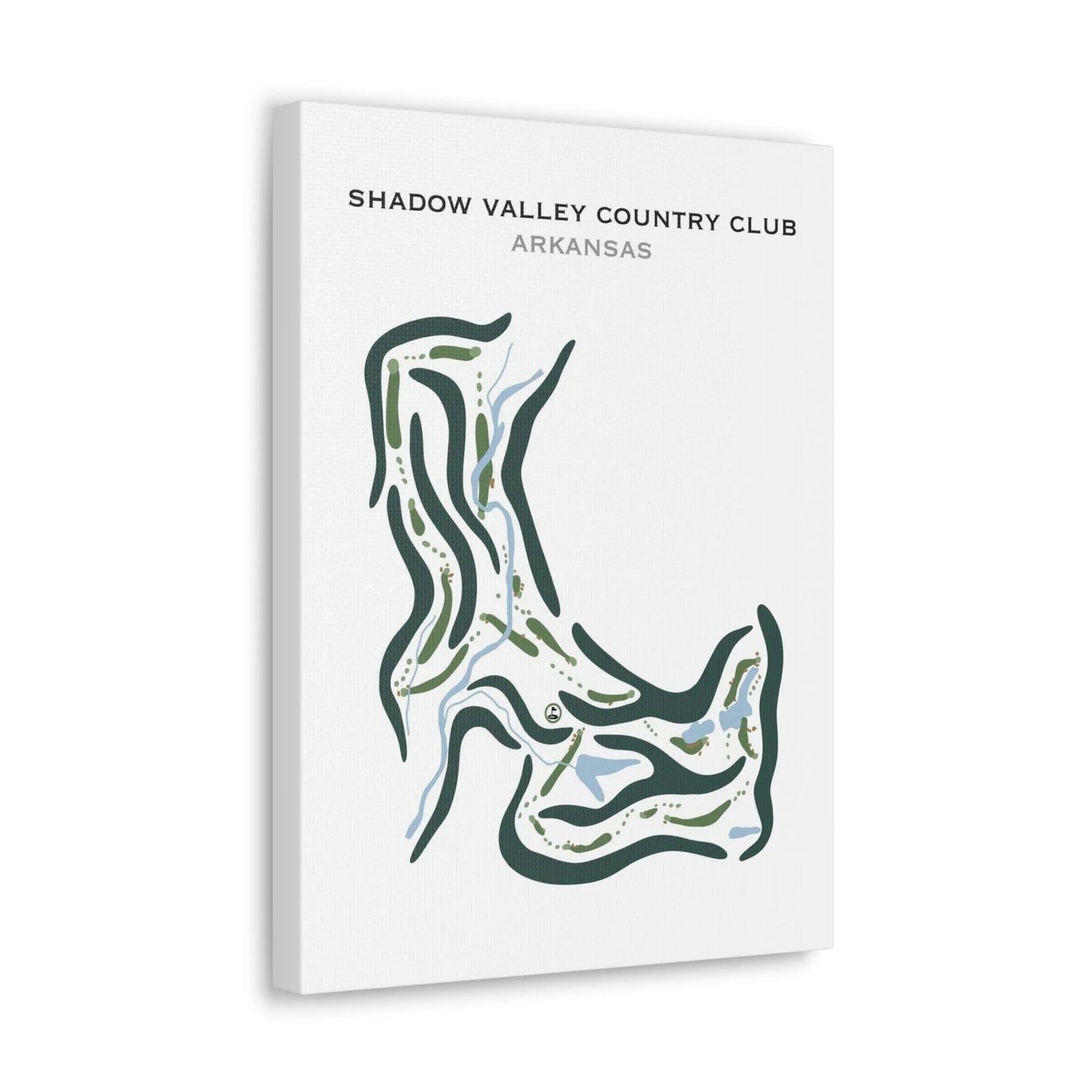 Shadow Valley Country Club, Arkansas - Printed Golf Courses