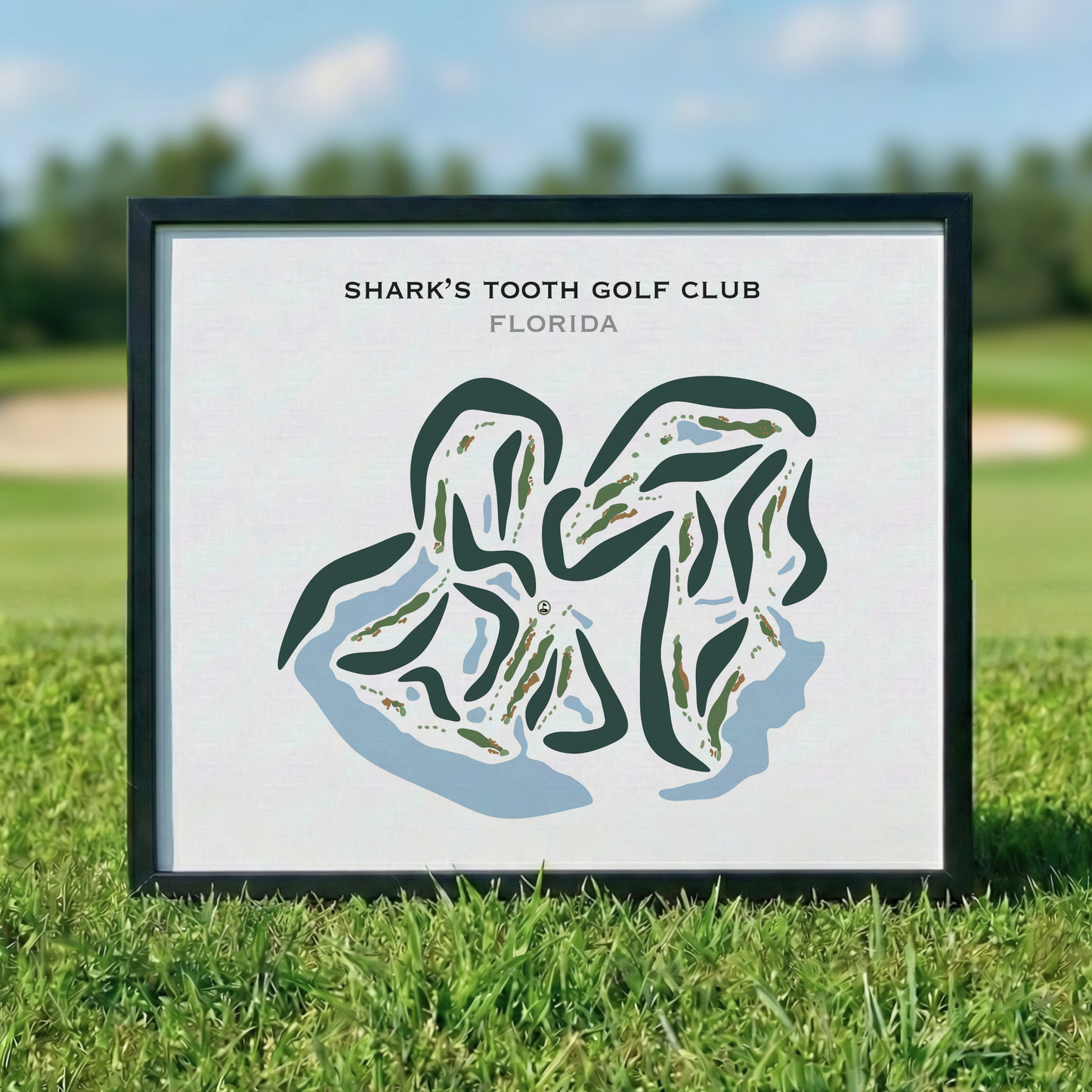 Shark’s Tooth Golf Club, Florida - Printed Golf Courses