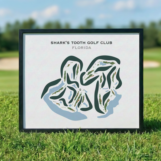 Shark’s Tooth Golf Club, Florida - Printed Golf Courses