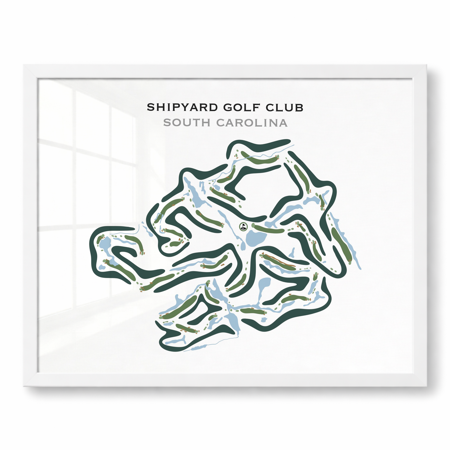 Shipyard Golf Club, South Carolina - Printed Golf Courses