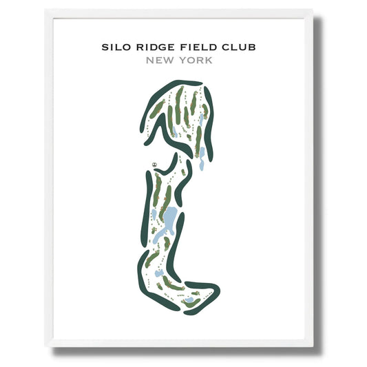Silo Ridge Field Club, New York - Printed Golf Courses