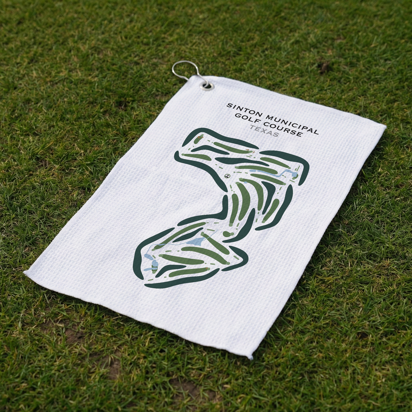 Sinton Municipal Golf Course, Texas - Printed Golf Courses