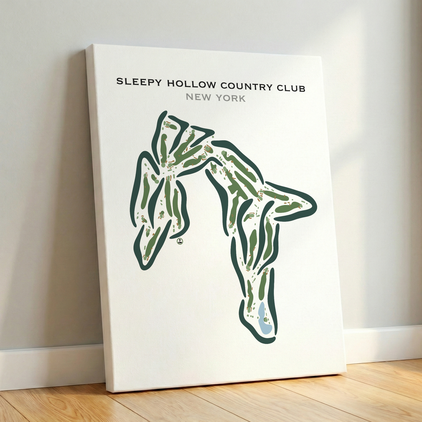 Sleepy Hollow Country Club, New York - Printed Golf Courses