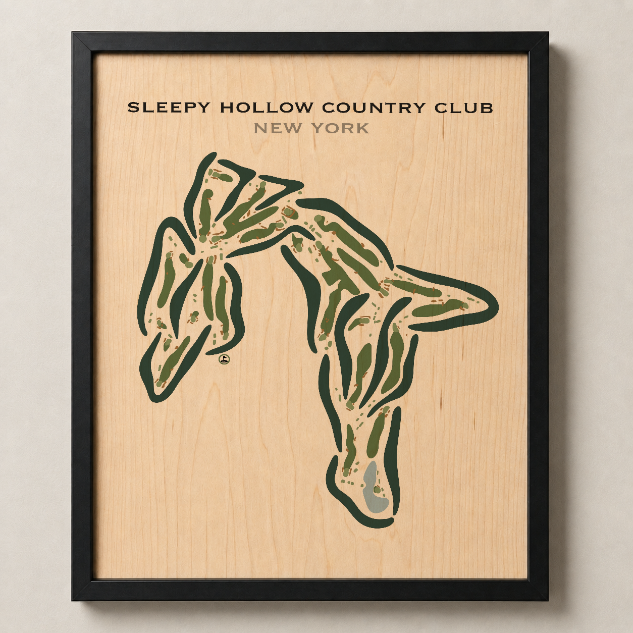 Sleepy Hollow Country Club, New York - Printed Golf Courses