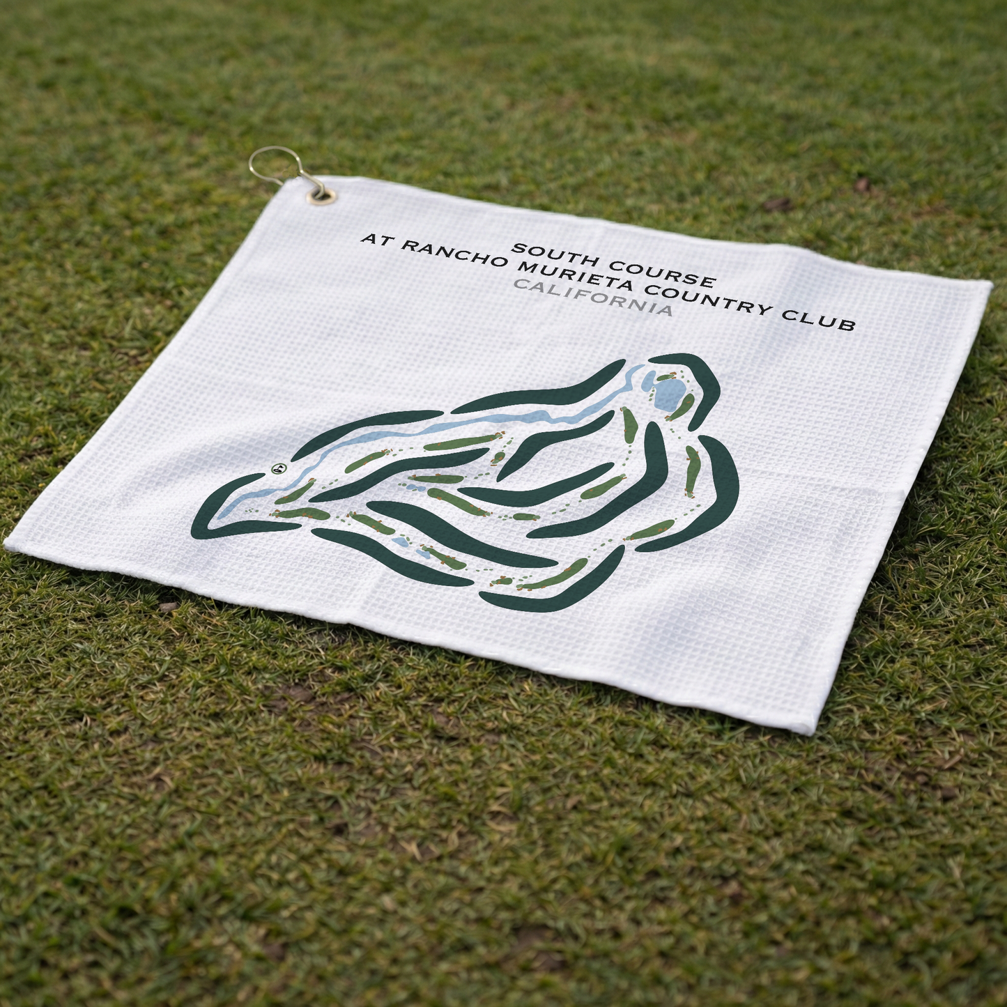 South Course at Rancho Murieta Country Club, California - Printed Golf Courses