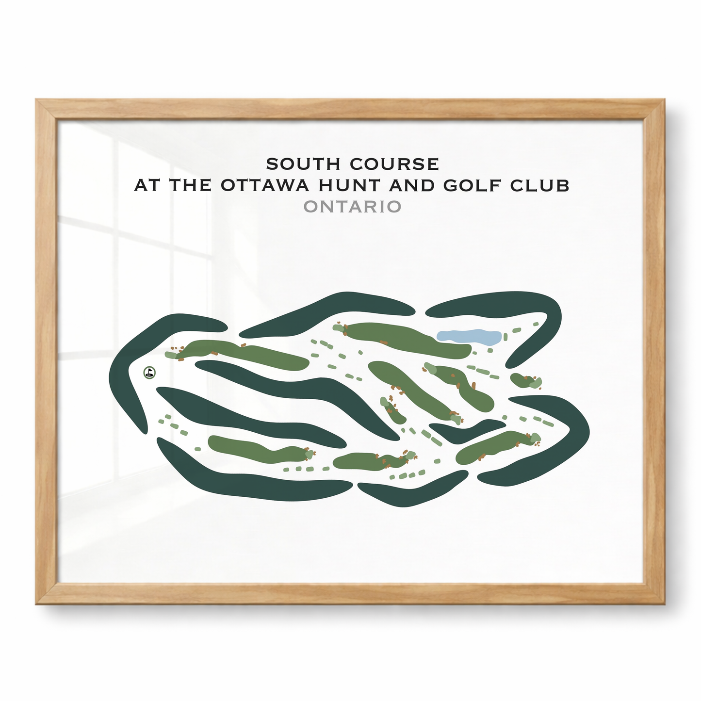 South Course at The Ottawa Hunt and Golf Club, Ontario - Printed Golf Courses