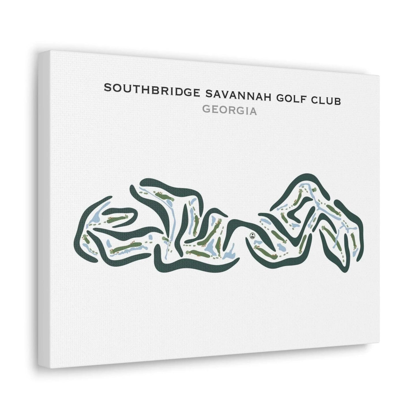 Southbridge Savannah Golf Club, Georgia - Printed Golf Courses