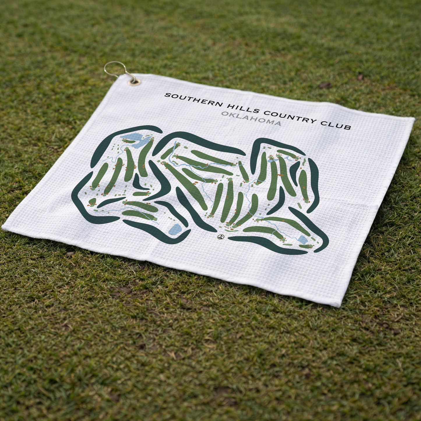 Southern Hills Country Club, Oklahoma - Printed Golf Courses