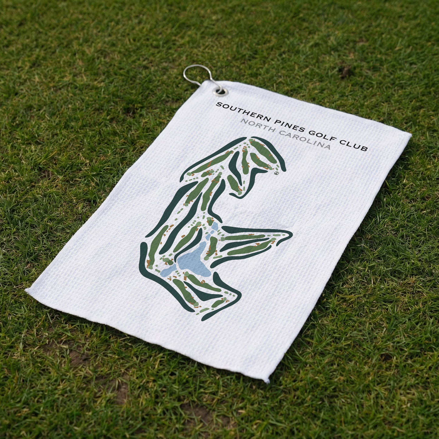Southern Pines Golf Club, North Carolina - Printed Golf Course