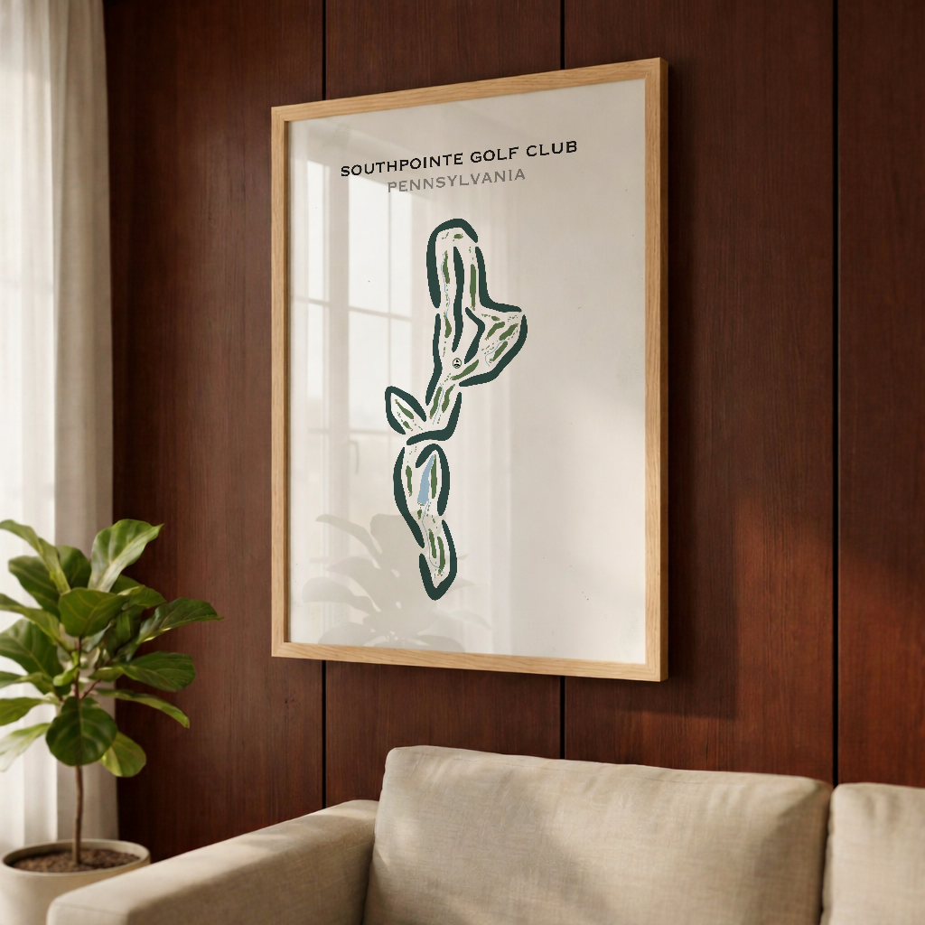 Southpointe Golf Club, Pennsylvania - Printed Golf Courses