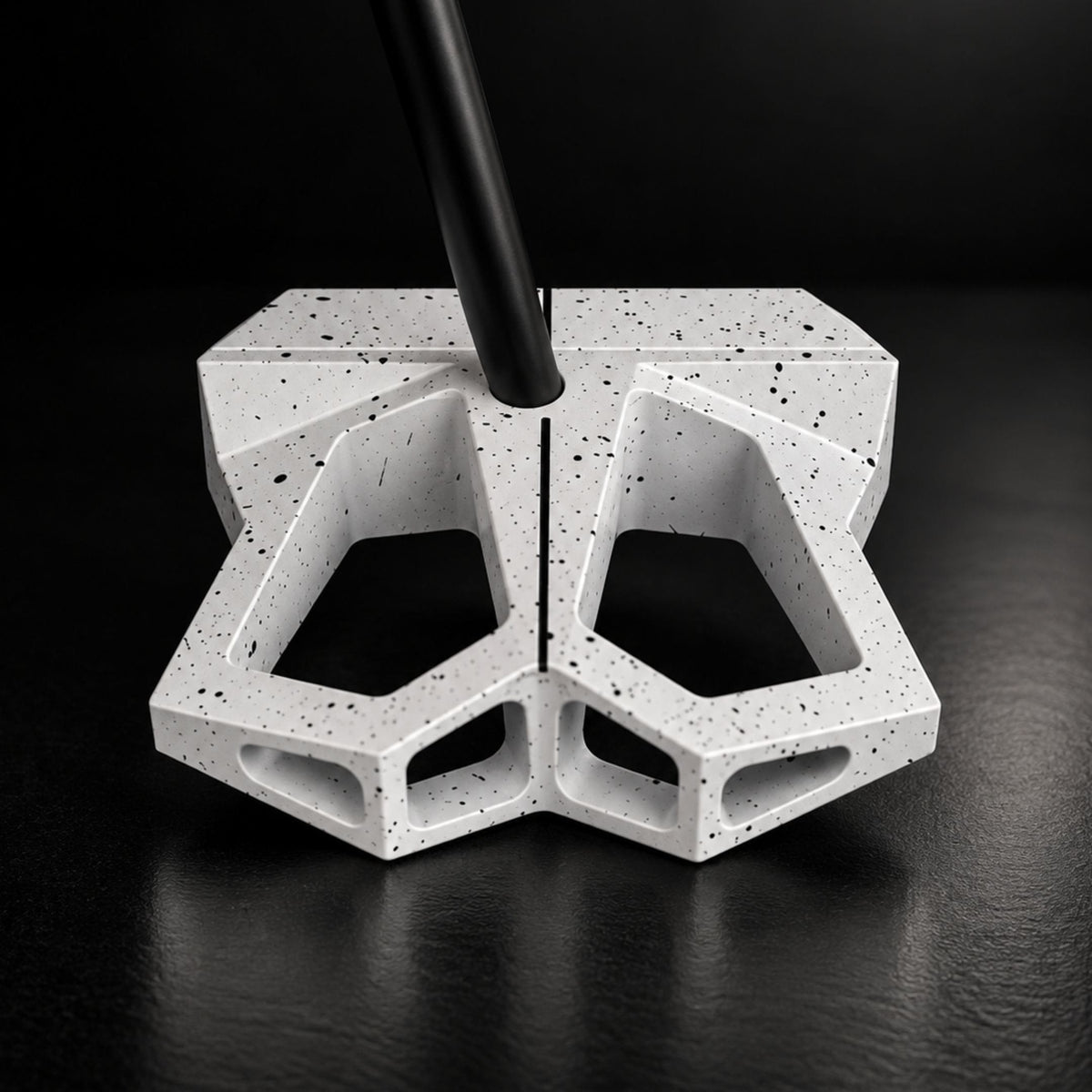 Lazrus Golf Zero Torque Mallet Putter Splatter