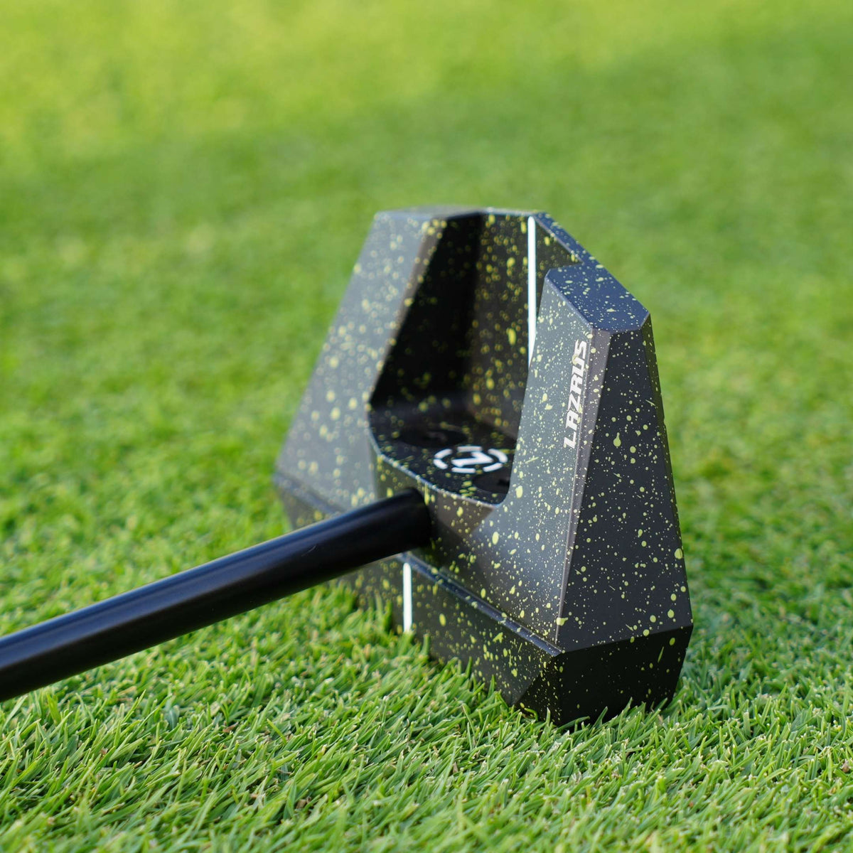 Lazrus Golf Zero Torque Mallet Putter Splatter