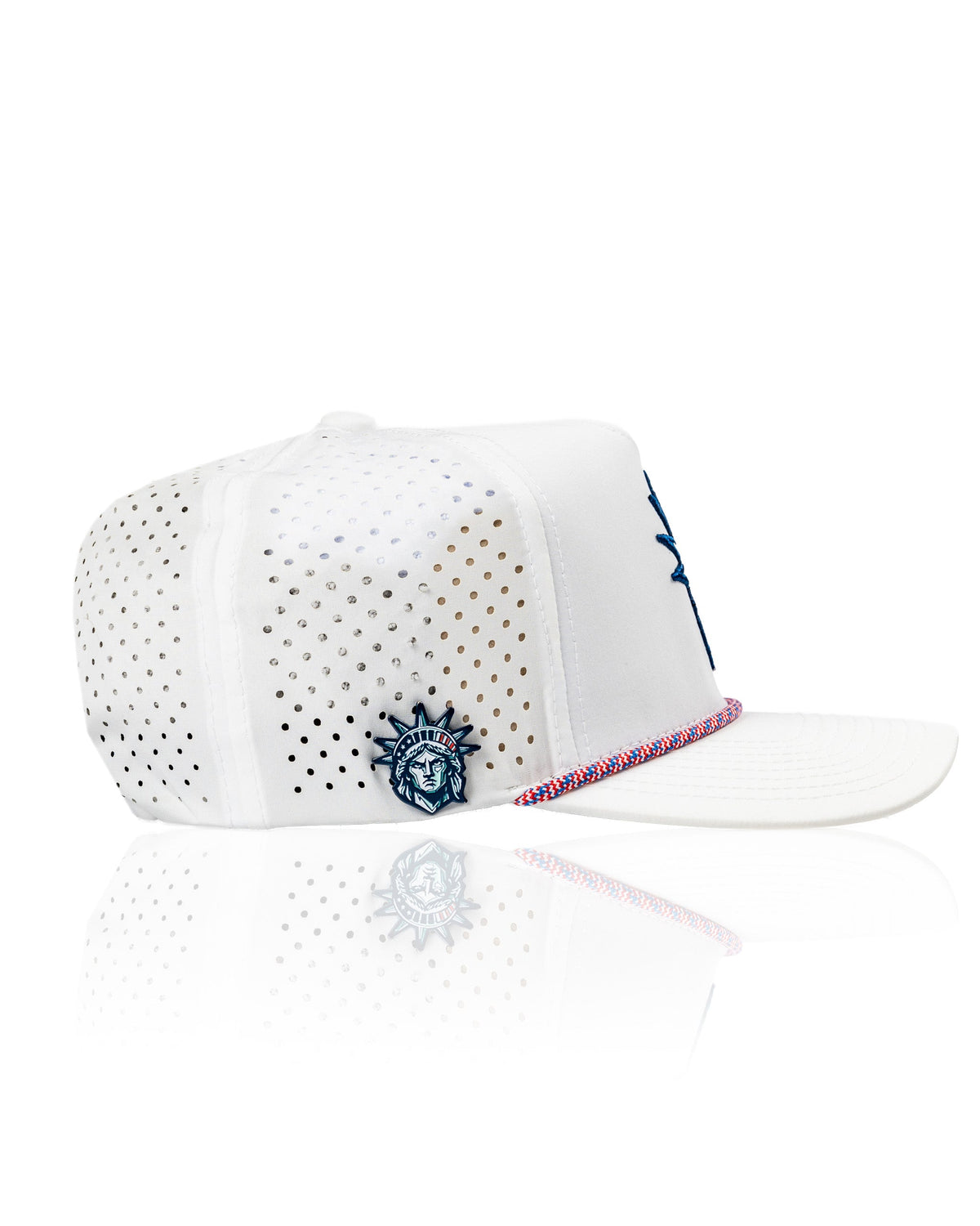 Perforated Golf Rope Hat - Statue of Liberty