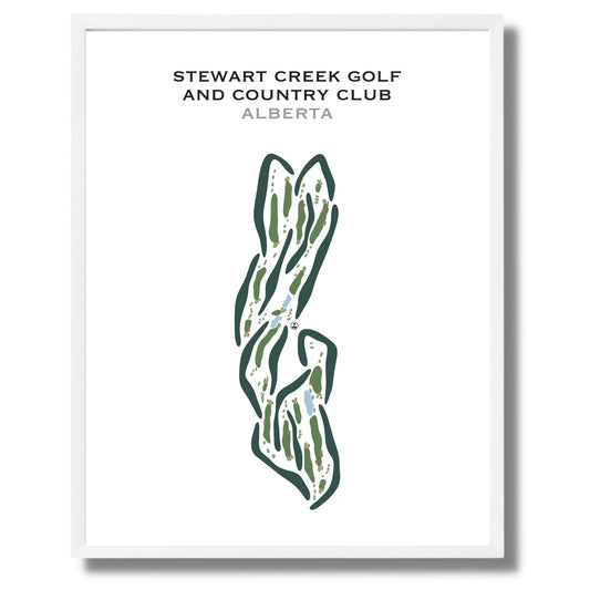 Stewart Creek Golf & Country Club, Canada - Printed Golf Courses