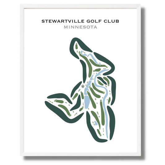 Stewartville Golf Club, Minnesota - Printed Golf Courses