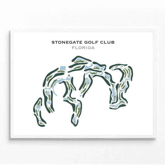 Stonegate Golf Club, Florida - Printed Golf Course