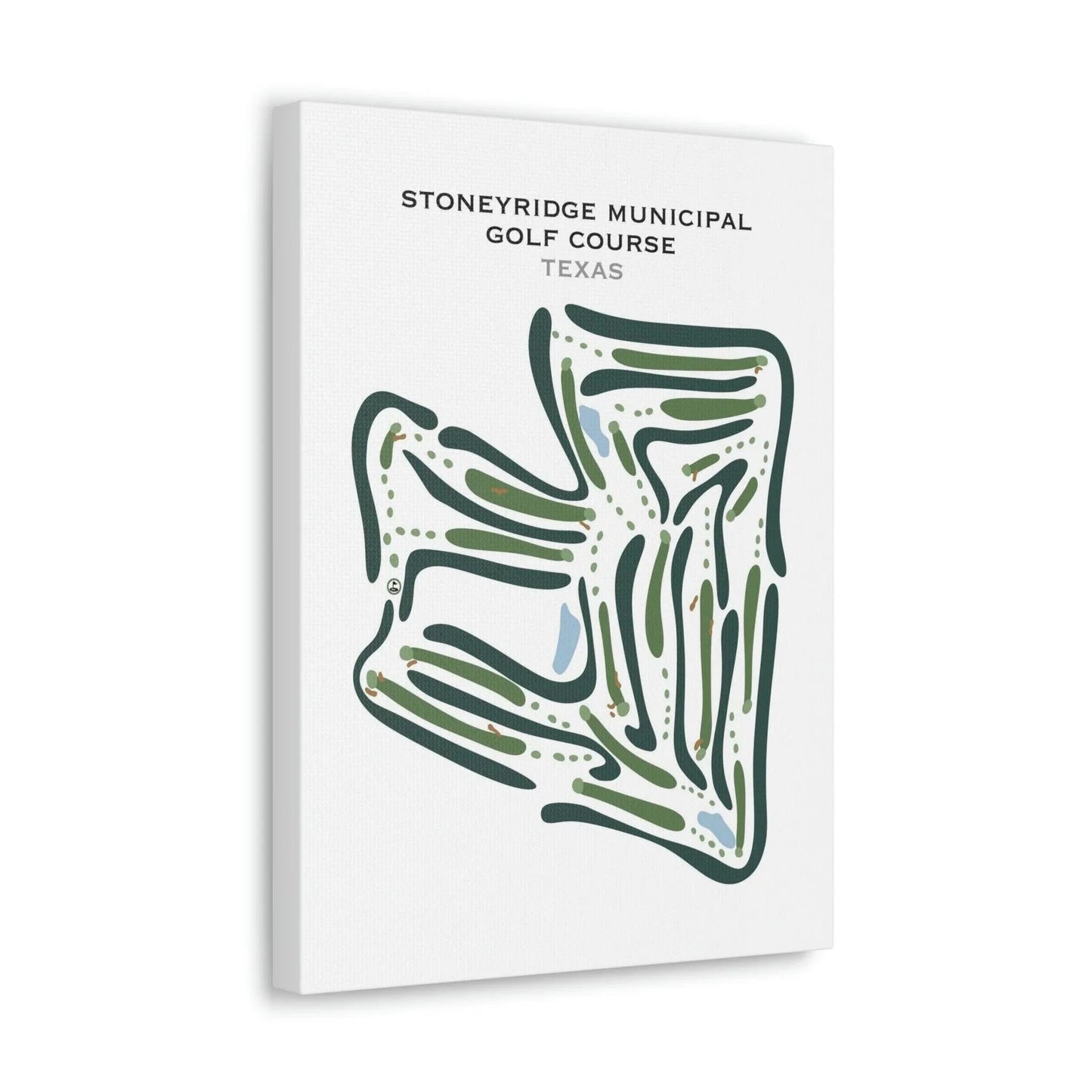 Stoneyridge Municipal Golf Course, Texas - Printed Golf Courses