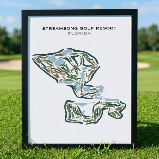 Streamsong Golf & ClubHouse, Florida - Printed Golf Courses
