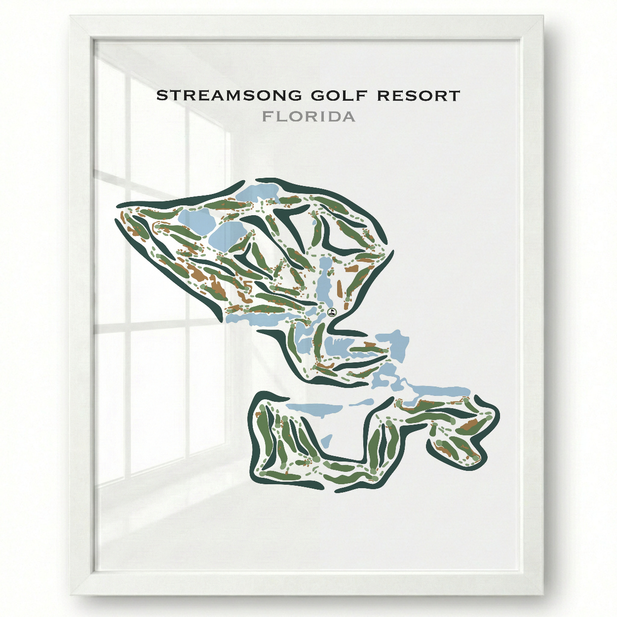 Streamsong Golf & ClubHouse, Florida - Printed Golf Courses