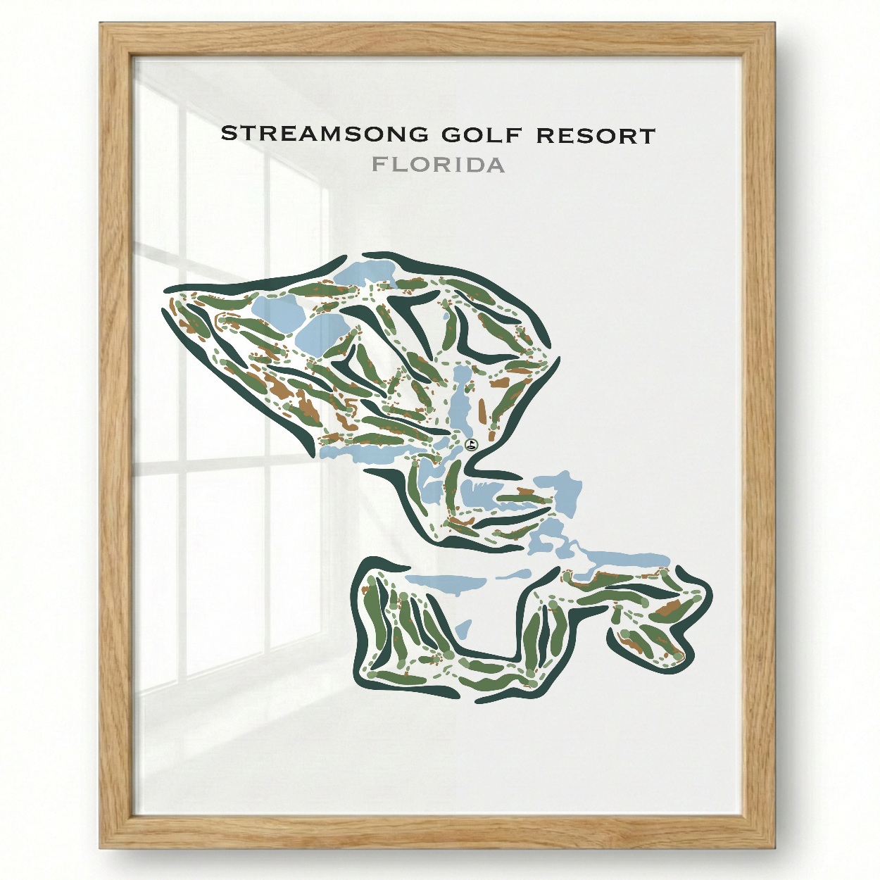 Streamsong Golf & ClubHouse, Florida - Printed Golf Courses