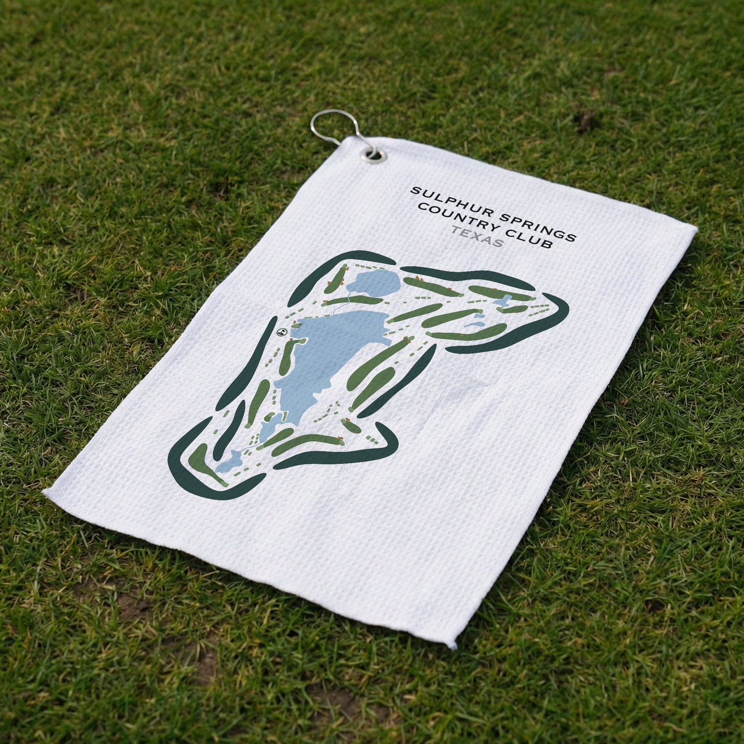 Sulphur Springs Country Club, Texas - Printed Golf Courses