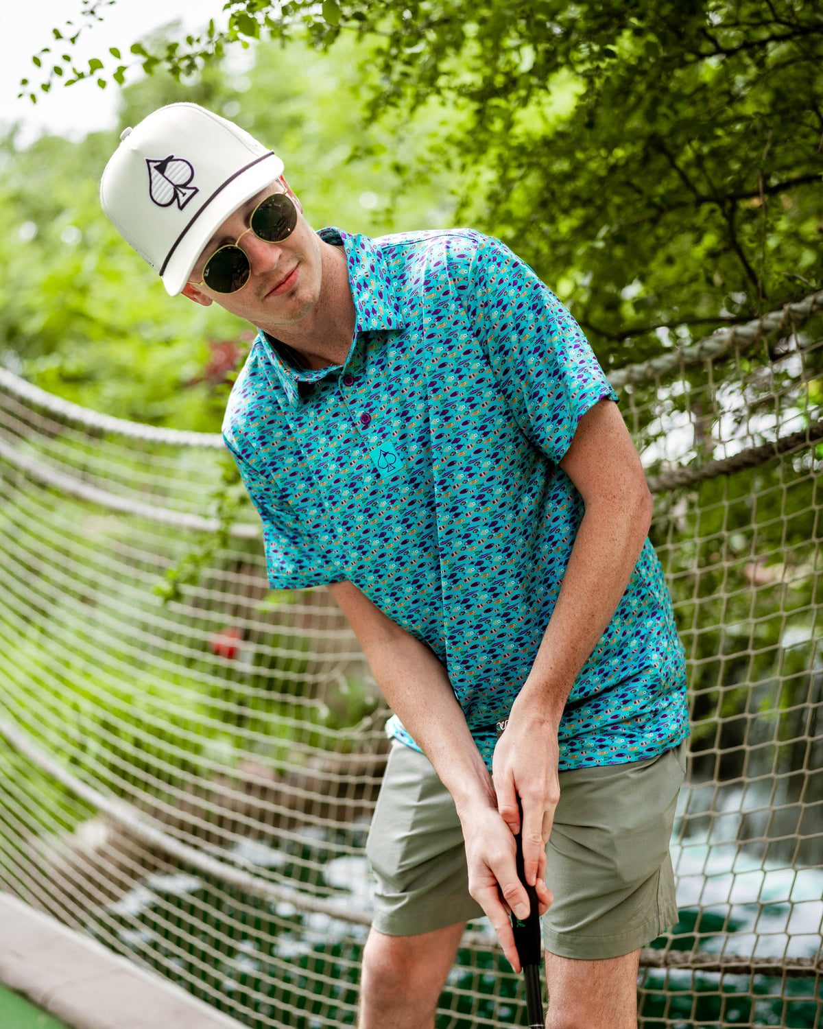 Fish & Drips Golf Polo