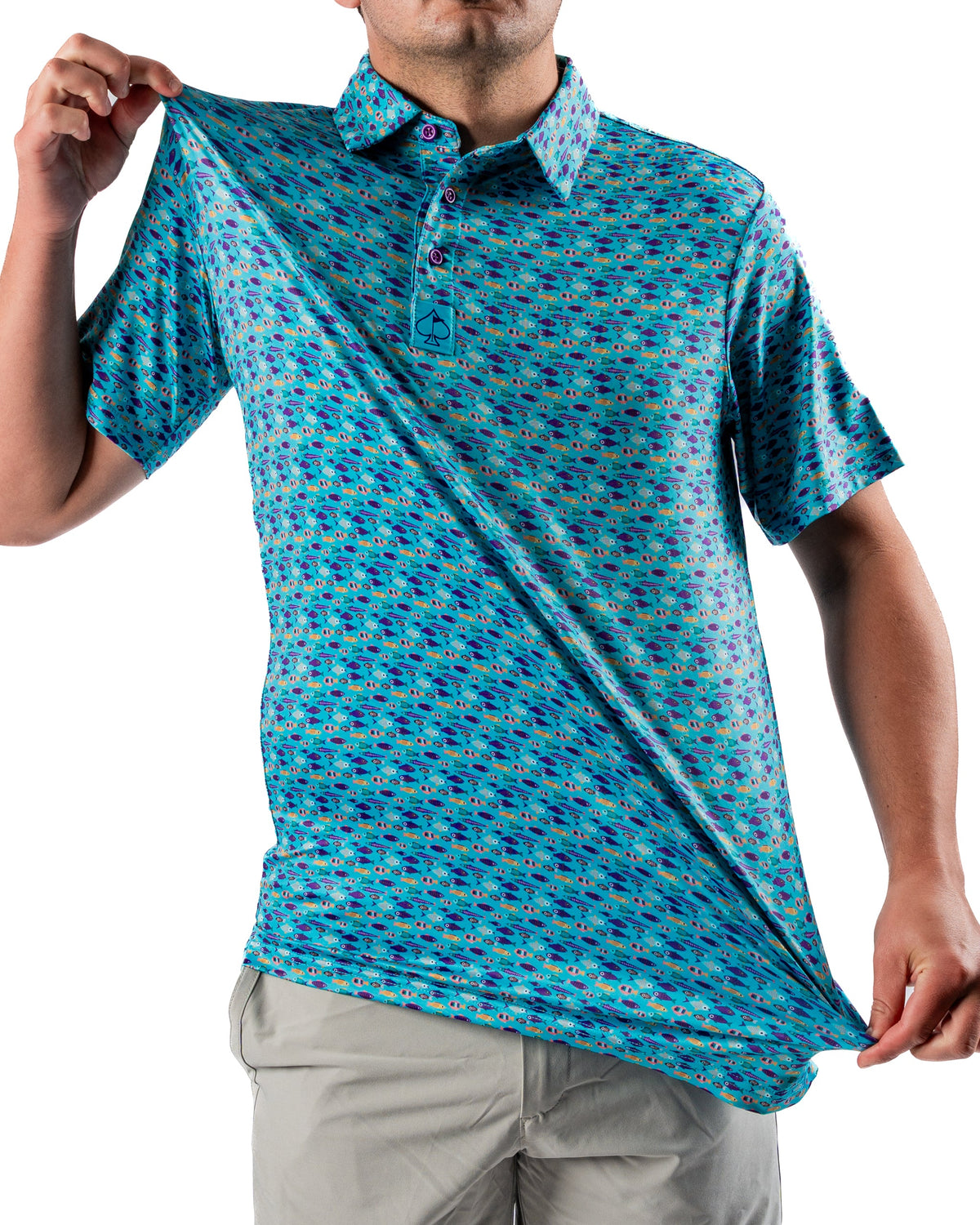 Fish & Drips Golf Polo