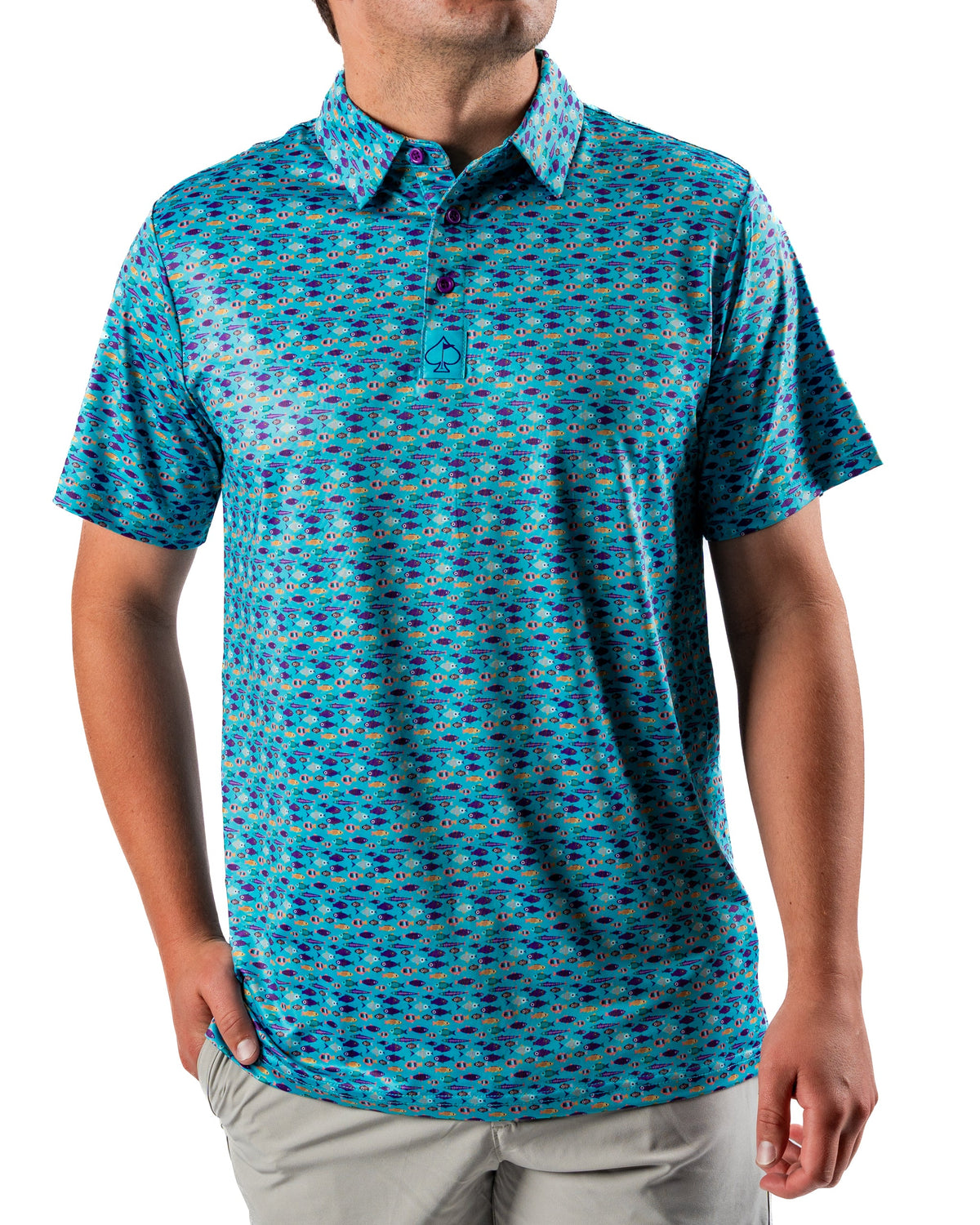 Fish & Drips Golf Polo