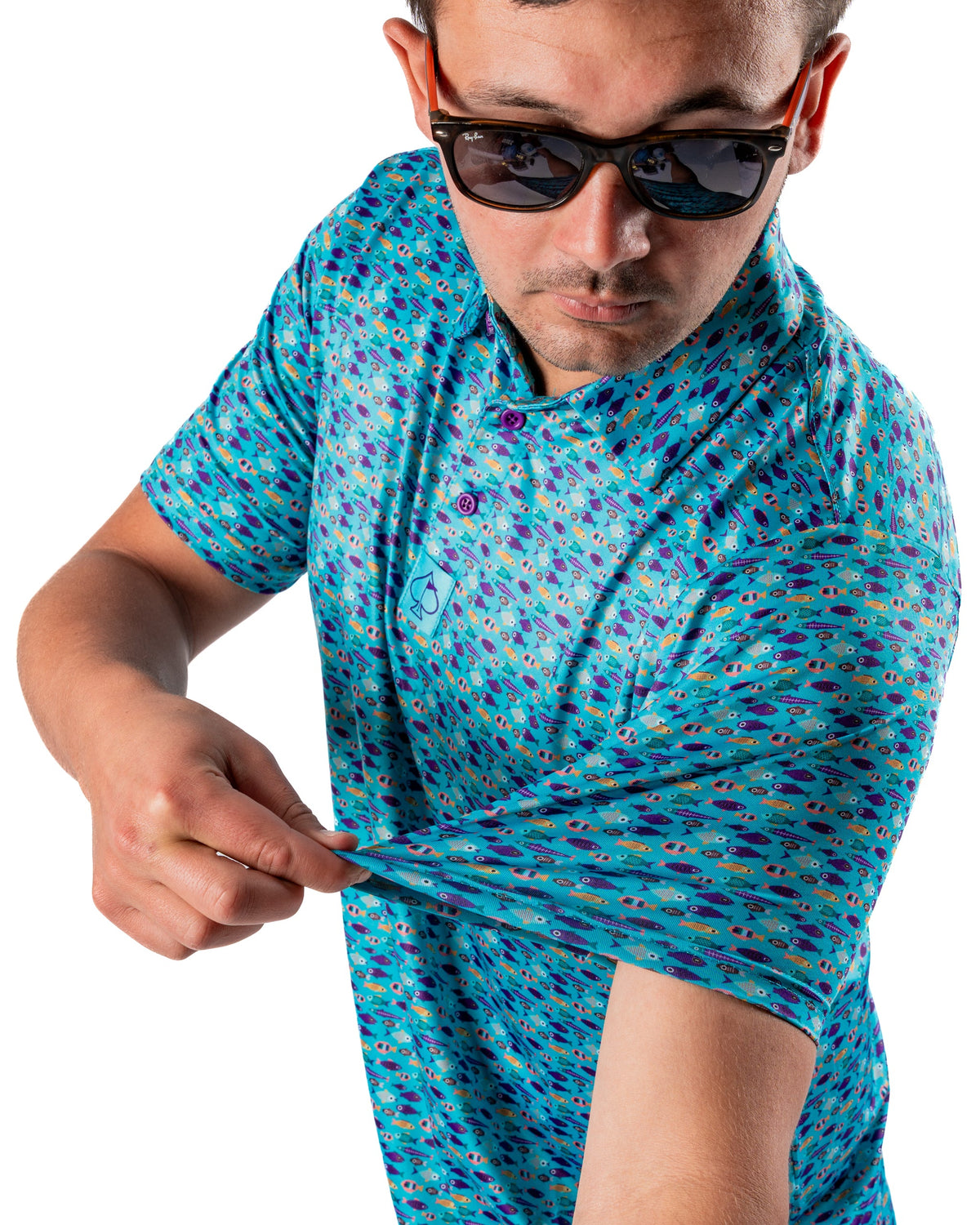 Fish & Drips Golf Polo