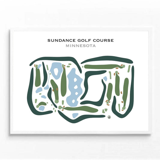 Sundance Golf Course, Minnesota - Printed Golf Courses