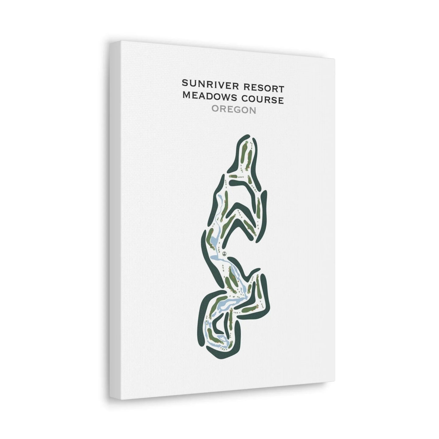 Sunriver Resort - Meadows Course, Oregon - Printed Golf Courses