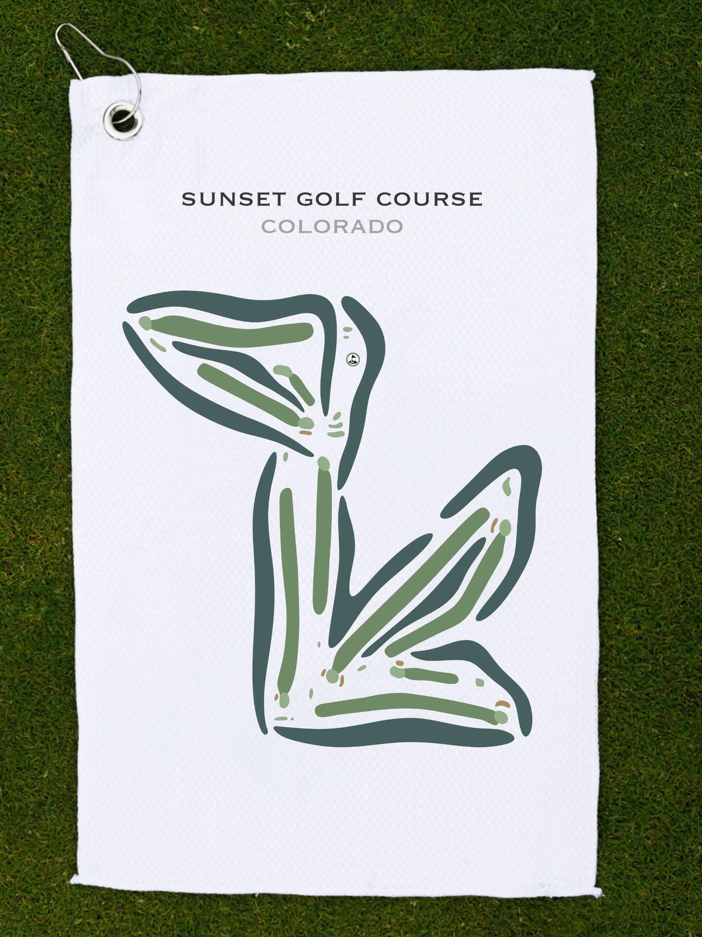Sunset Golf Course, Colorado - Printed Golf Courses