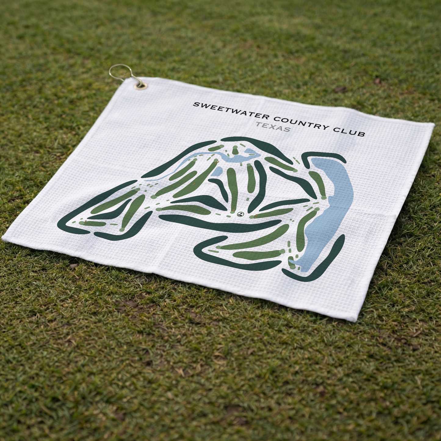Sweetwater Country Club, Texas - Printed Golf Courses