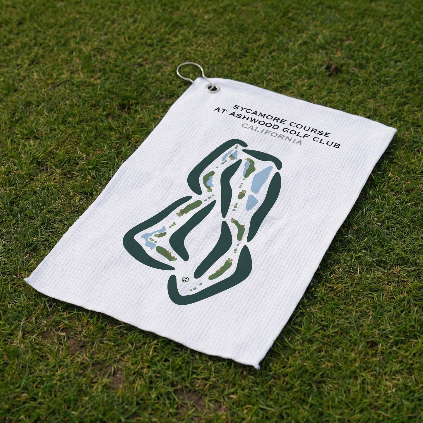 Sycamore Course at Ashwood Golf Club, California - Printed Golf Courses