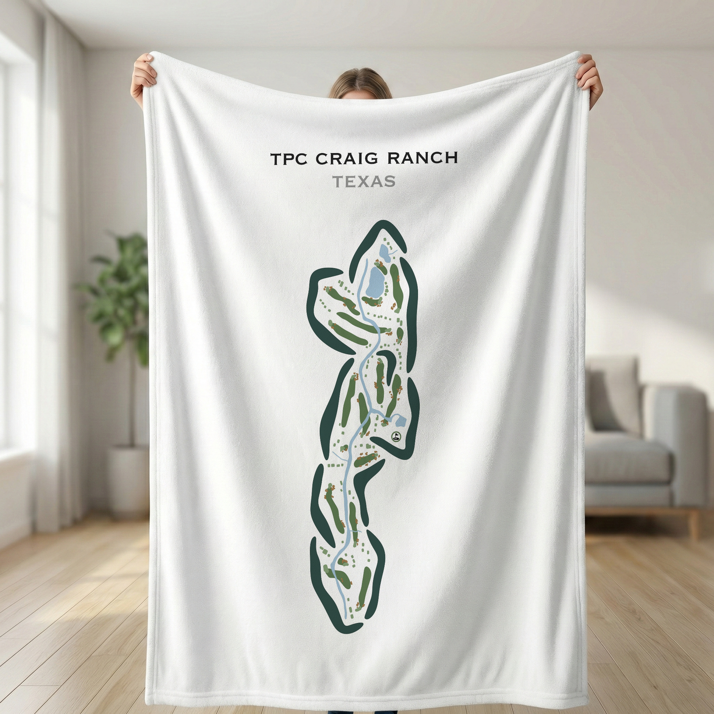 TPC Craig Ranch, Texas - Printed Golf Courses