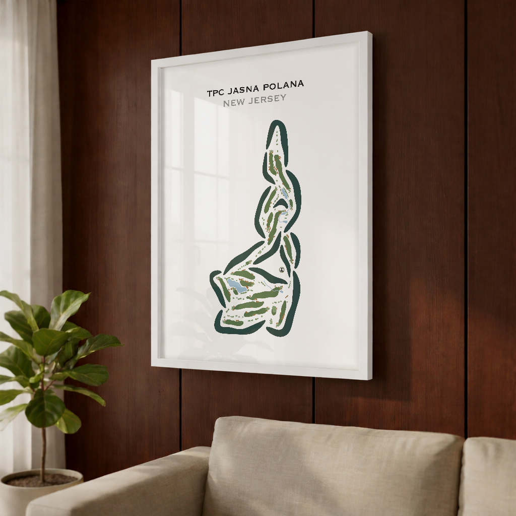TPC Jasna Polana, New Jersey - Printed Golf Courses