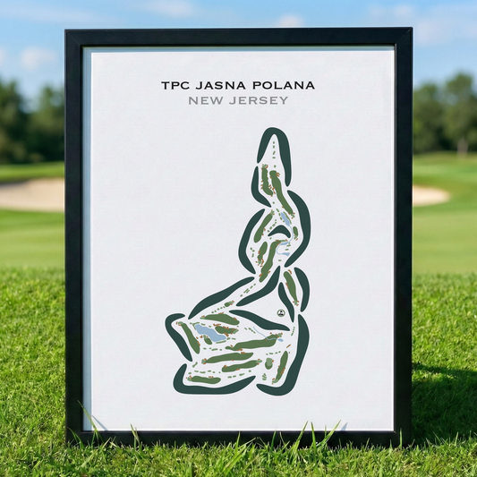 TPC Jasna Polana, New Jersey - Printed Golf Courses