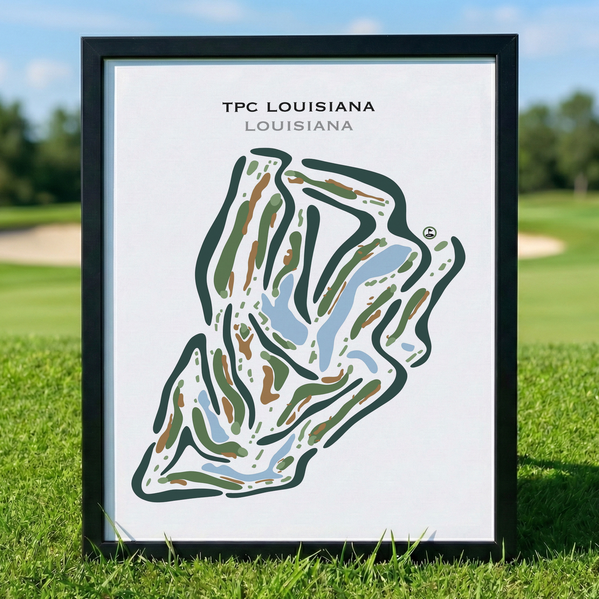 TPC Louisiana Golf Course, Louisiana - Printed Golf Courses