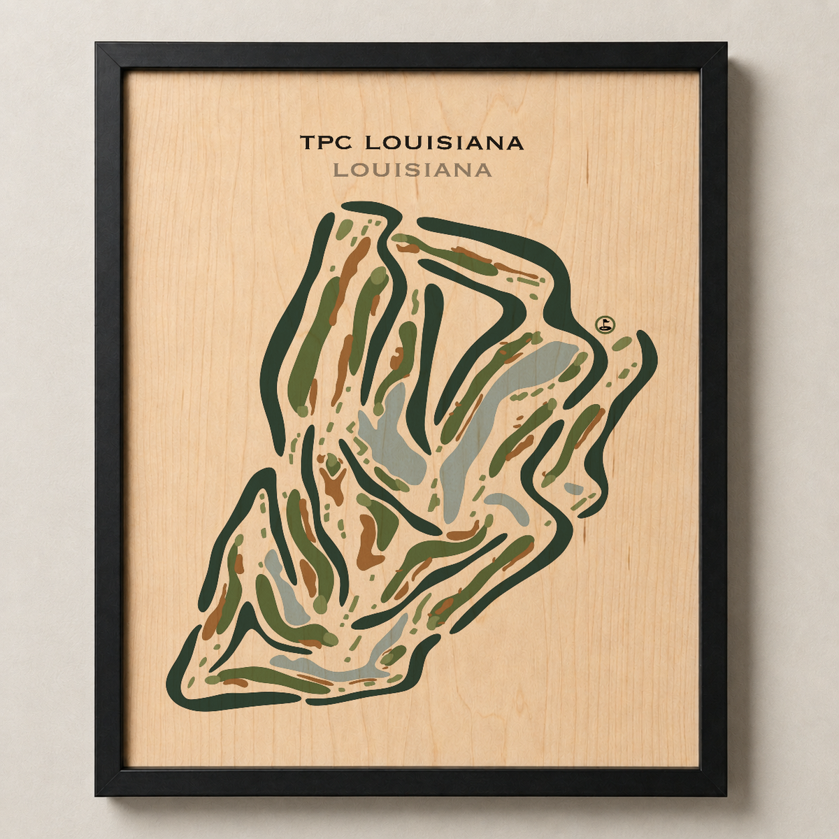 TPC Louisiana Golf Course, Louisiana - Printed Golf Courses
