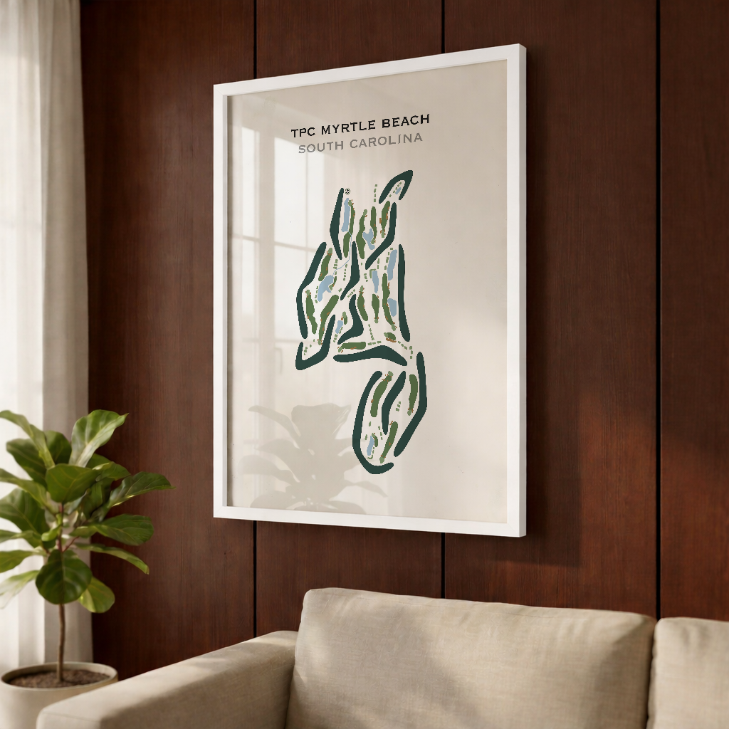 TPC Myrtle Beach, South Carolina - Printed Golf Courses