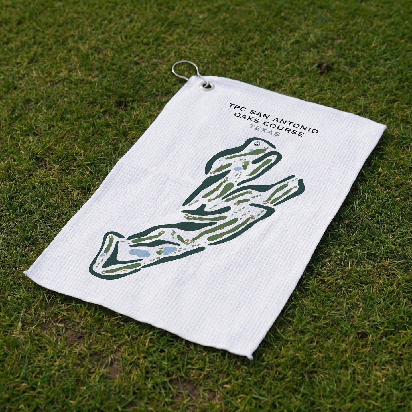 TPC San Antonio Oaks Course, Texas - Printed Golf Courses