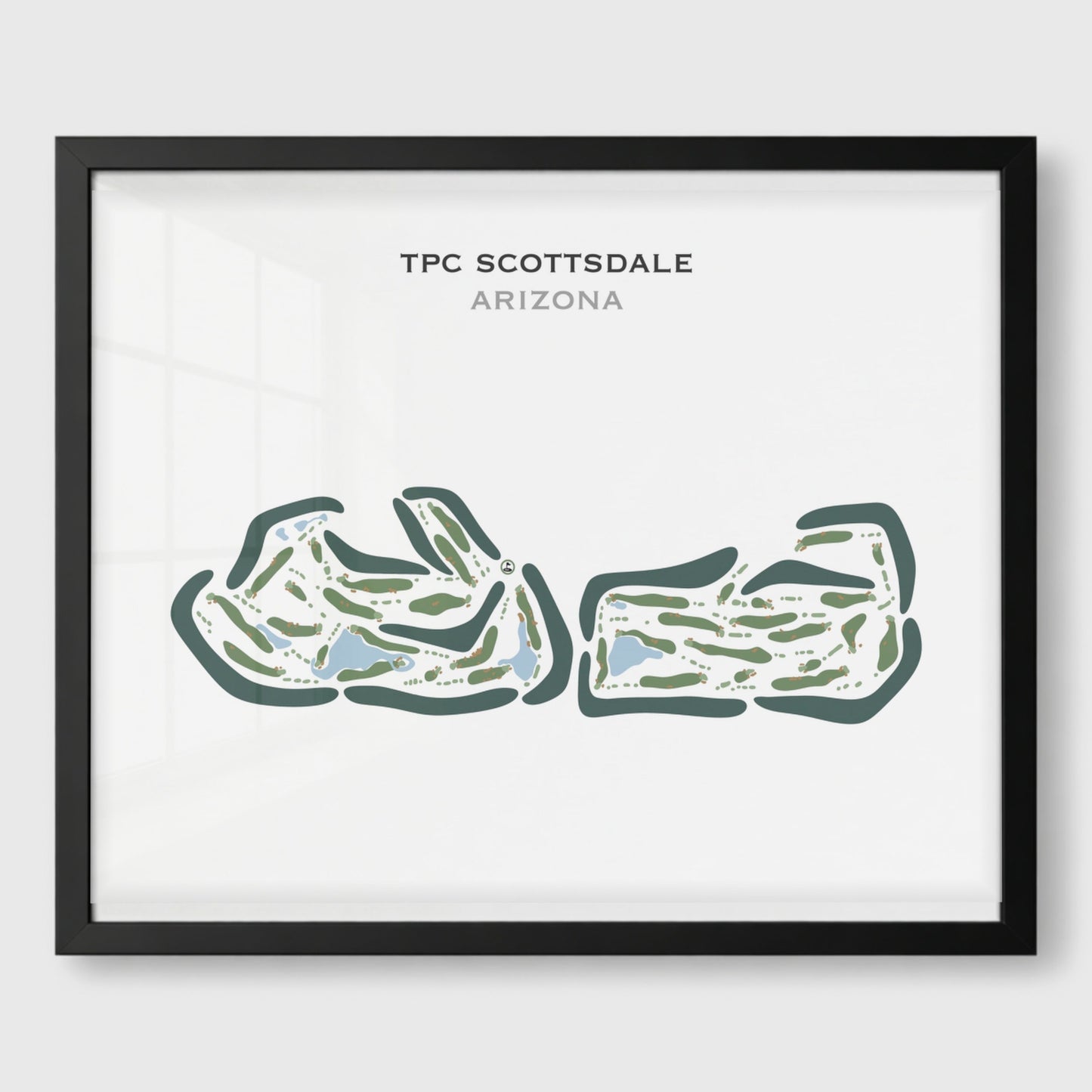 TPC Scottsdale, Arizona - Printed Golf Courses