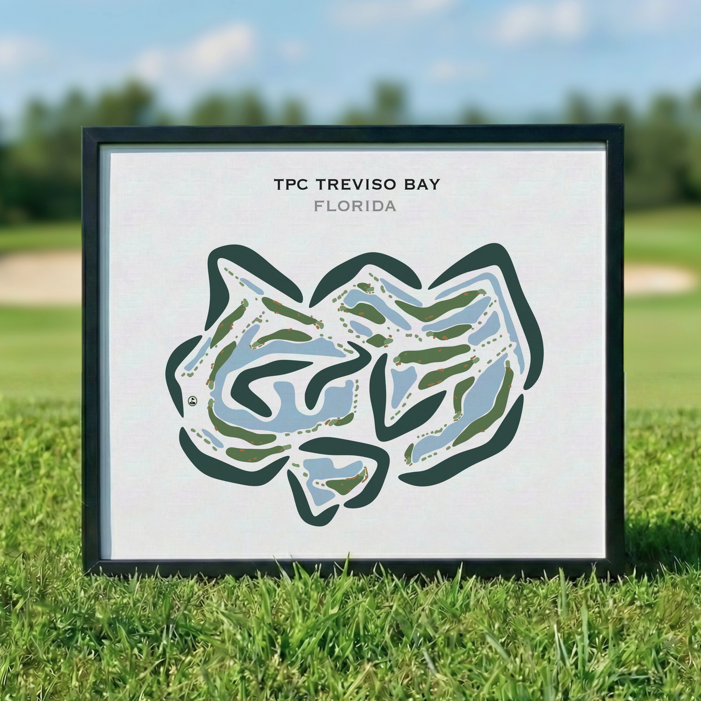 TPC Treviso Bay, Florida - Printed Golf Courses