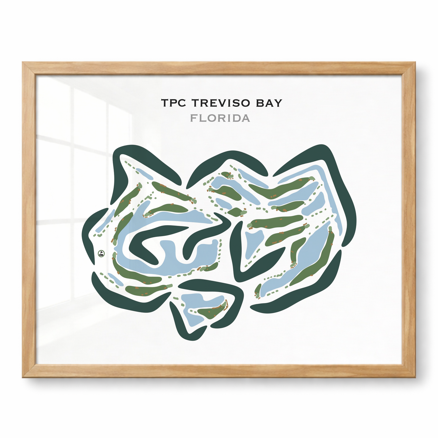 TPC Treviso Bay, Florida - Printed Golf Courses