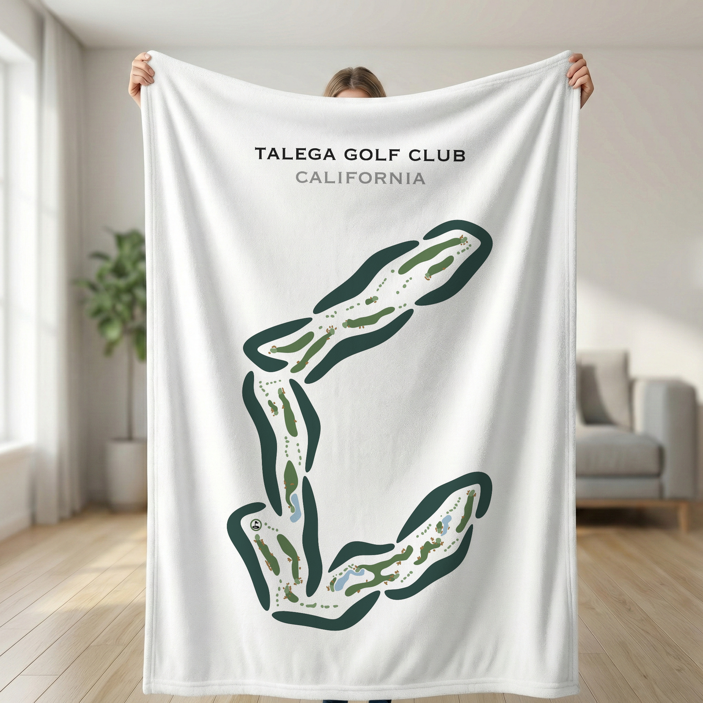 Talega Golf Club, California - Printed Golf Course