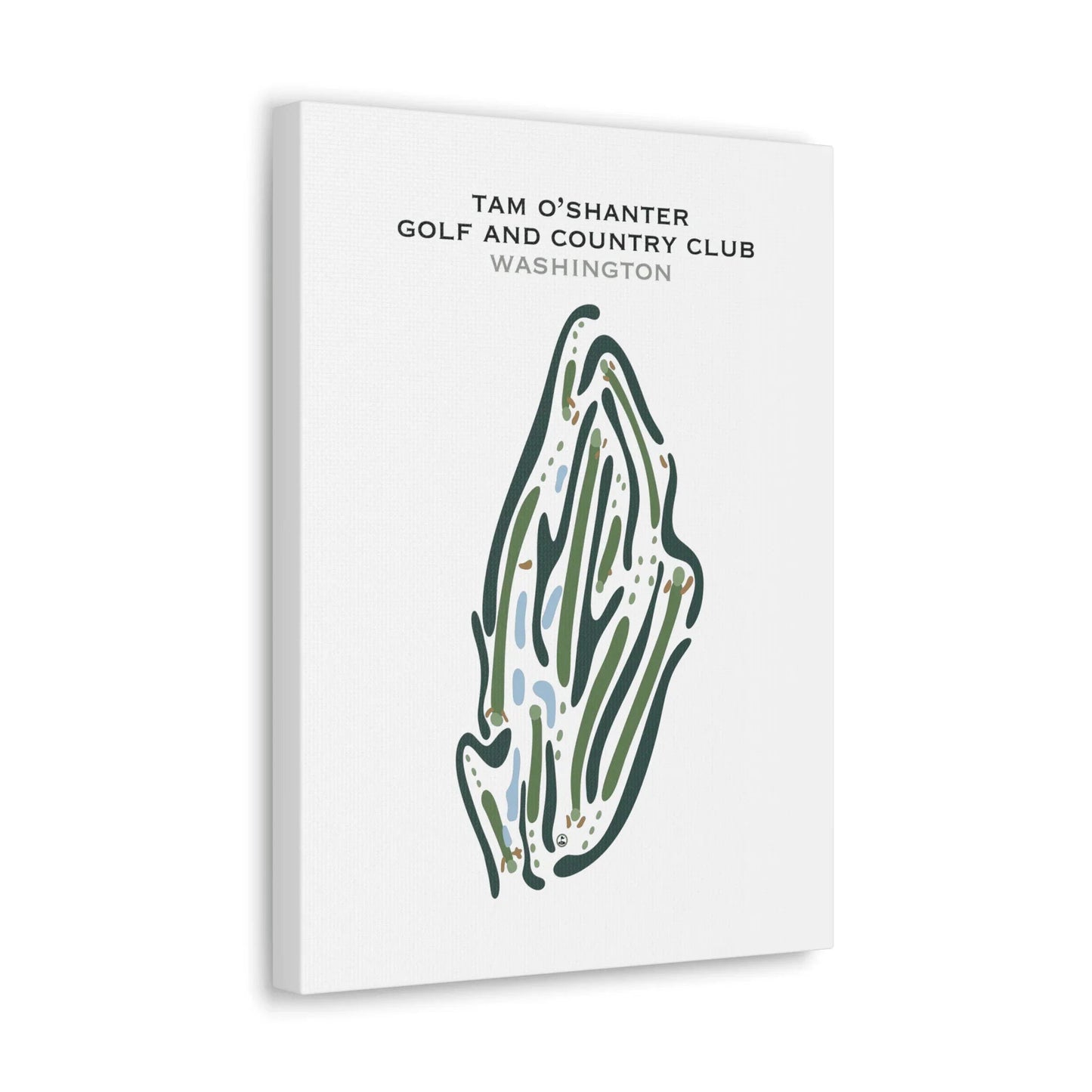 Tam o'Shanter Golf and Country Club, Washington - Printed Golf Courses