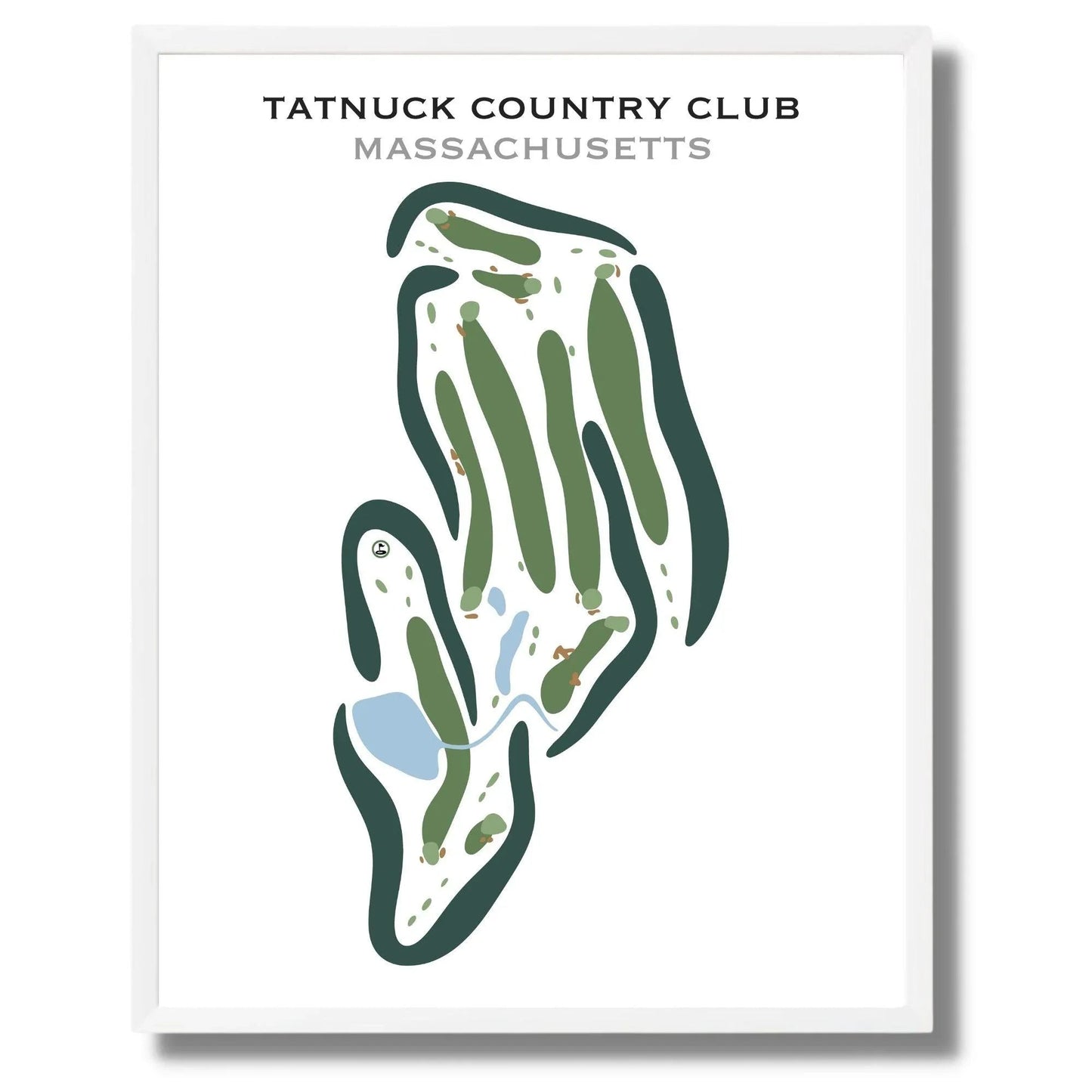 Tatnuck Country Club, Massachusetts - Printed Golf Courses